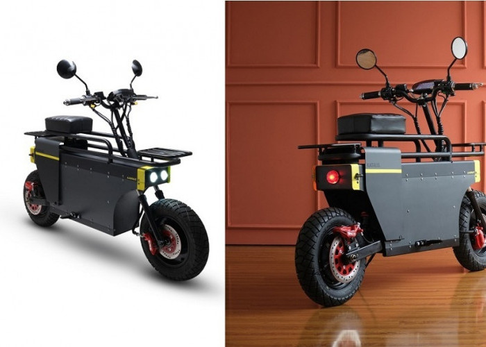 Unik Motor Listrik Katalis Spacebar Evo Electric Scooter, Gunakan Batrai Efisien dah Tahan Lama