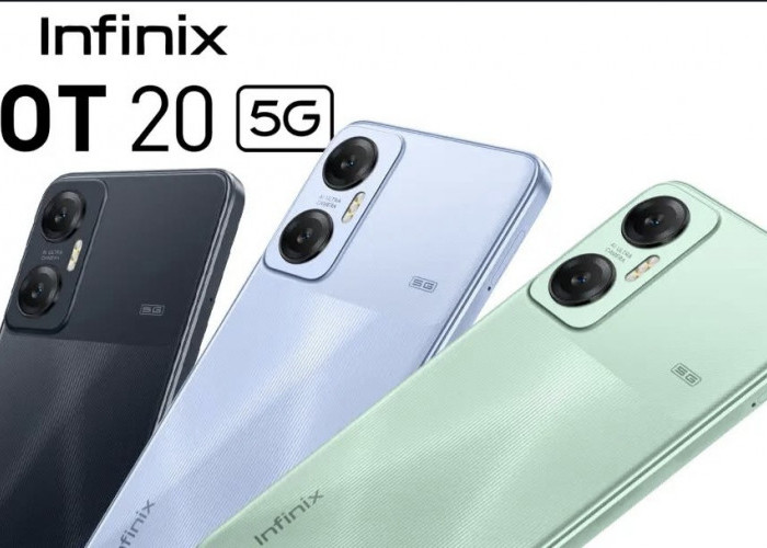 Infinix Hot 20 5G; Smartphone Rp 1 Jutaan yang Sudah Suport Sinyal 5G