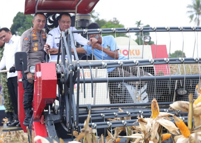 Dukung Swasembada Pangan 2026, Polda Sumsel Kirim 30 Ton Jagung ke Bulog