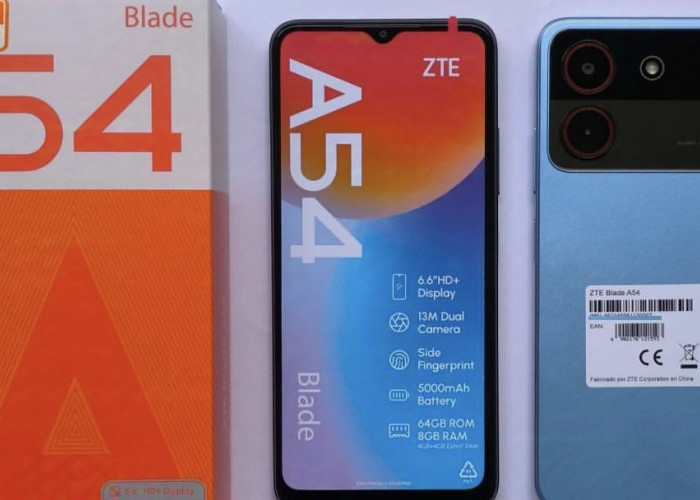 Tampilan Tampak Lebih Oke dengan ZTE Blade A54, Smartphone Mempuni, Harga Bersahabat