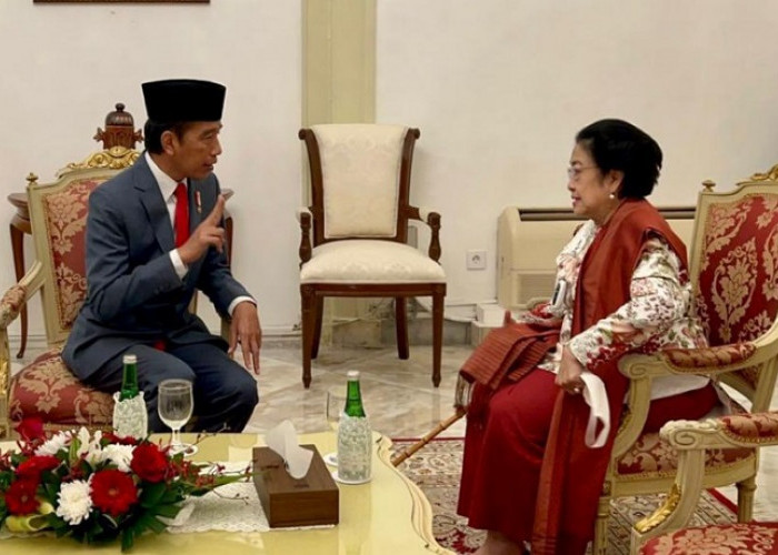 JokowiBertemu Empat Mata dengan Megawati, Ini  yang Mereka Bahas