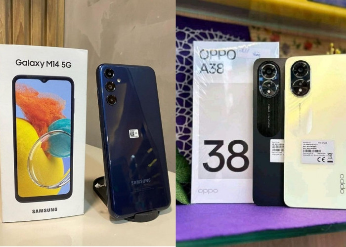 Samsung Galaxy M14 5G Vs Oppo A38: Harga Beda Spek Unggul Mana?