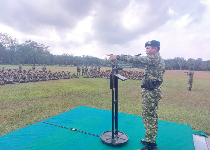 Bentuk Karakter Disiplin, 950 SPPI Diklat di Puslatpur, ini kata Danpuslatpur Brigjen TNI Polsan Situmorang 