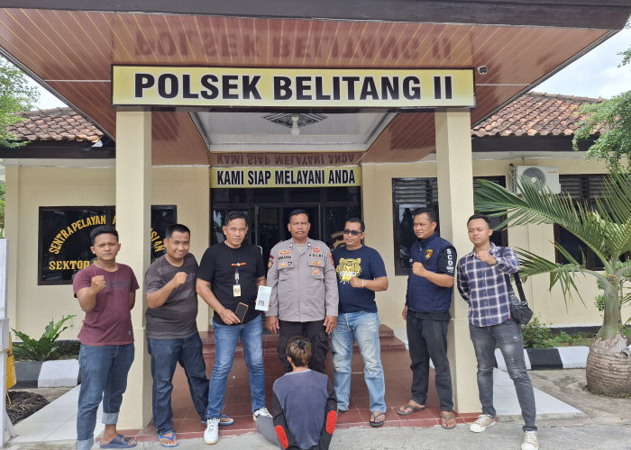 Team Opsnal Polsek Belitang II Ringkus Pelaku Pencurian HP