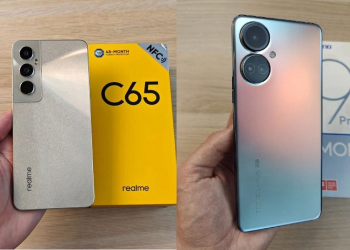 Mending beli Realme C65 atau Tecno Camon 19 Pro? Cek Perbandingannya Spesifikasinya Agar Tidak Salah Pilih