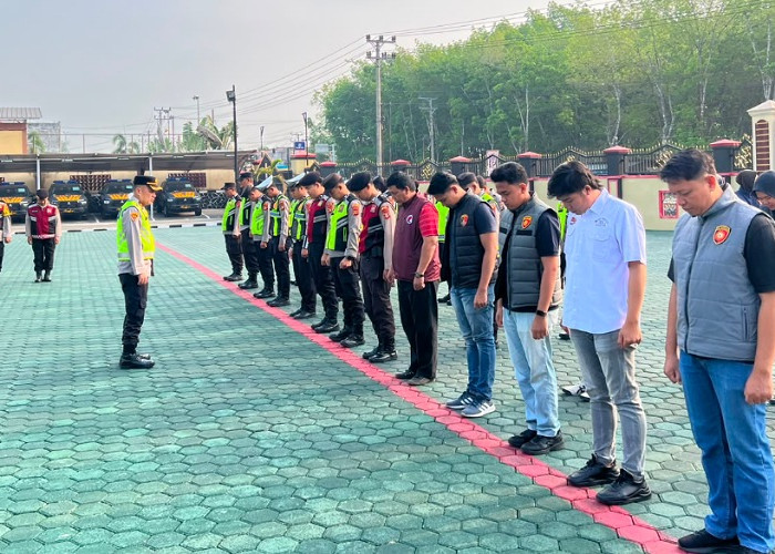 Antisipasi Kerawanan 3C dan Karhutla, Kapolres OKU Timur Cek Kesiapsiagaan Personel SOC