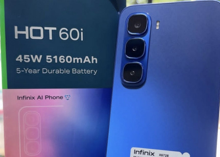 Infinix Hot 60i: Hp 1 Jutaan dengan Baterai Awet dan Penyimpanan Besar