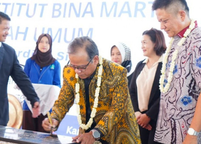 Dihadiri Stafsus Wapres dan Bupati Lanosin, Peresmian Institut Bina Marta Perkuat SDM OKU Timur