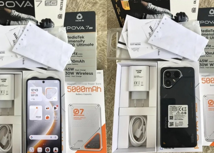 Tecno POVA 7: Usung Chipset Terbaru, Performa Gahar, Baterai Jumbo