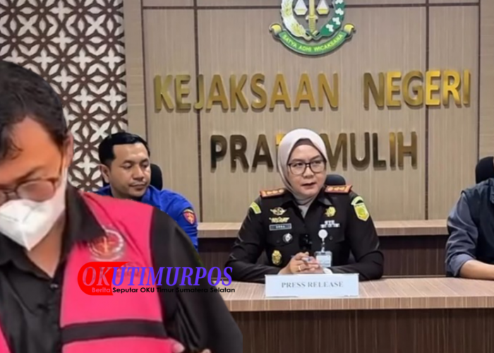 Junjung Tinggi Keadilan dan Totalitas Usut Korupsi BOP Rp 834 Juta, Kejari Prabumulih Tahan Budi Kurniawan