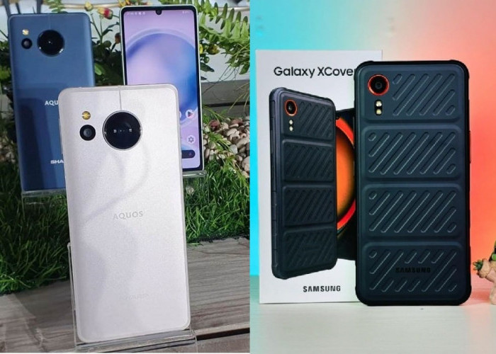 Perbandingan Spesifikasi, Desain, dan Harga Sharp Aquos Sense8 Vs Samsung Galaxy XCover 7, Unggul Mana?