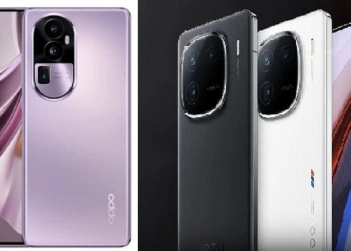 Perbandingan Oppo Reno 10 Pro Plus 5G dan Vivo iQOO 12, Dibandrol  Harga Rp 11 Jutaan 