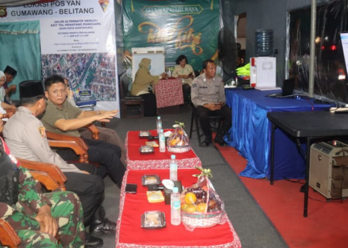 Kapolres dan Bupati OKU Timur Pantau Situasi Keamanan dan Ketertiban Malam Takbiran Idulfitri 1447 H