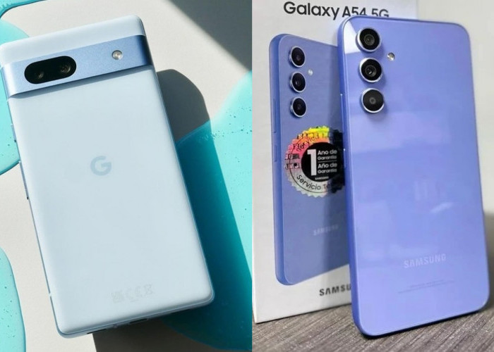 Mending Mana Google Pixel 7a atau Samsung Galaxy A54 5G, Kamera Sama 4K Harga Murah Mana