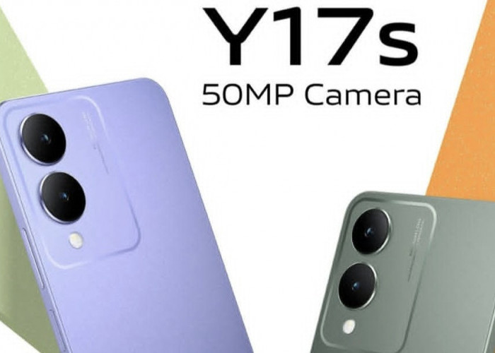 Vivo Y17s dengan RAM 4GB + 4GB yang Dapat Diperluas, Kamera Potret 50MP, Baterai Besar 5000mAh