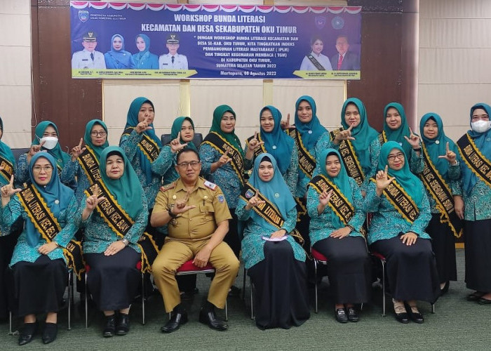 Pemerintah Kabupaten OKU Timur Gelar Workshop Bunda Literasi