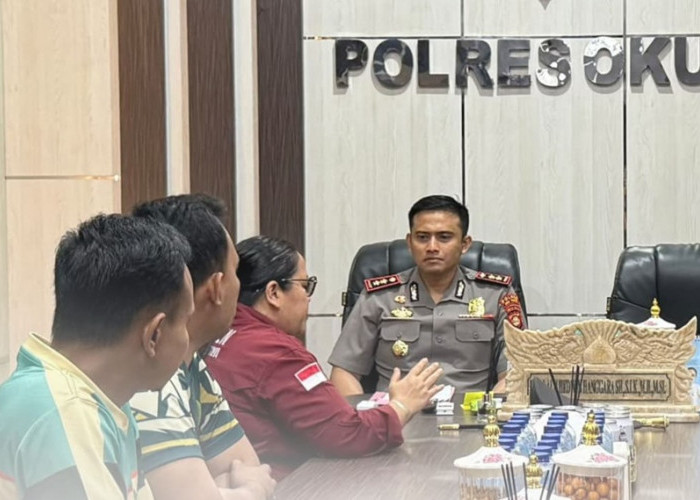 Kapolres OKU Timur Sambut Bimas Kristen Kemenag, Siap Fasilitasi Seminar Pemuda