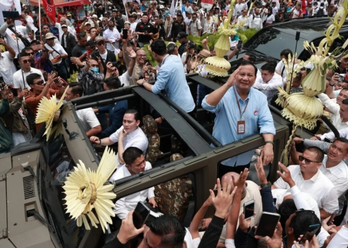 Waw, Naik Maung Prabowo-Gibran Resmi Mendaftar Pilpres ke KPU