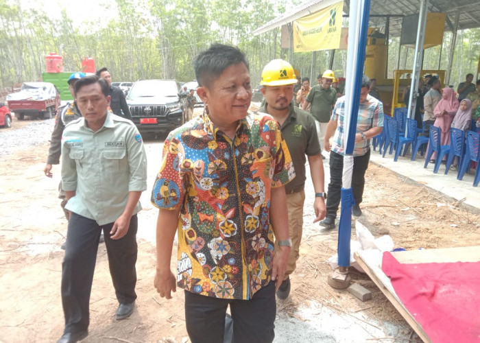 Bupati OKU Timur Enos Resmikan Pabrik Mini Kelapa Sawit PT Kirana Group