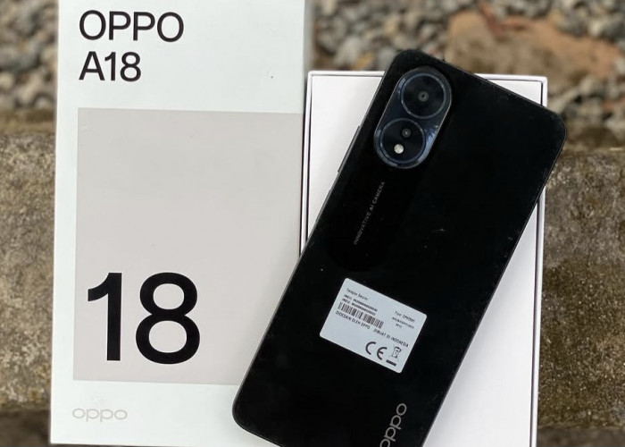 Hp Oppo A18, Harga 1 Jutaan, RAM 8GB dan Baterai Jumbo
