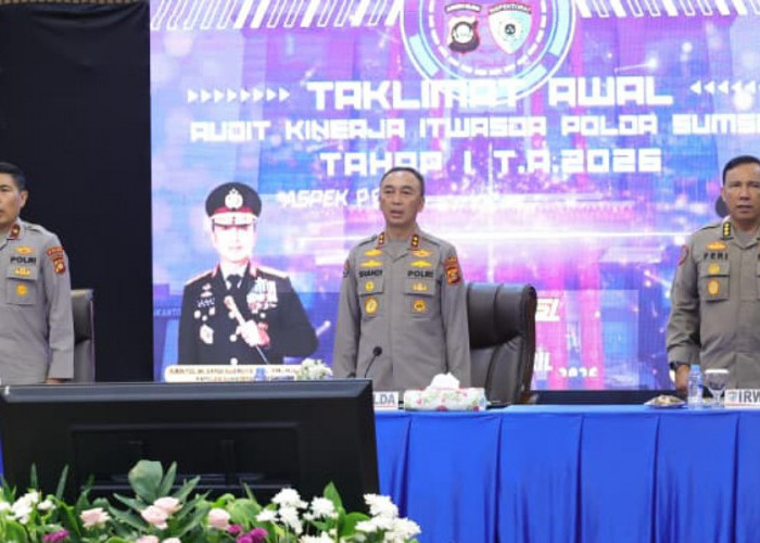 Buka Audit Kinerja 2026, Kapolda Sumsel: Audit Bukan Sekadar Administrasi, Tapi Instrumen Strategis