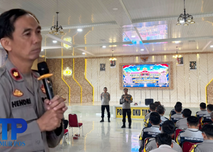 Wakapolres OKU Timur Minta Bhabinkamtibmas Maksimalkan Pelaporan Digital dan Mitigasi Karhutla