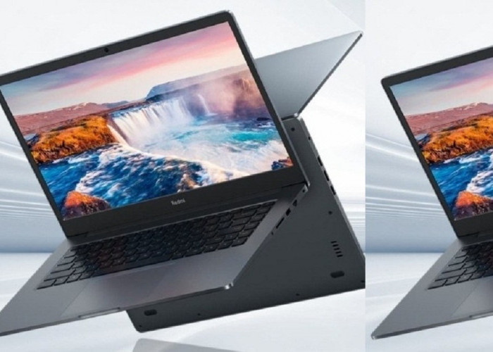 Harga Laptop Tangguh RedmiBook 15, Merakyat dengan Layar Lebar Full HD Desain Tipis