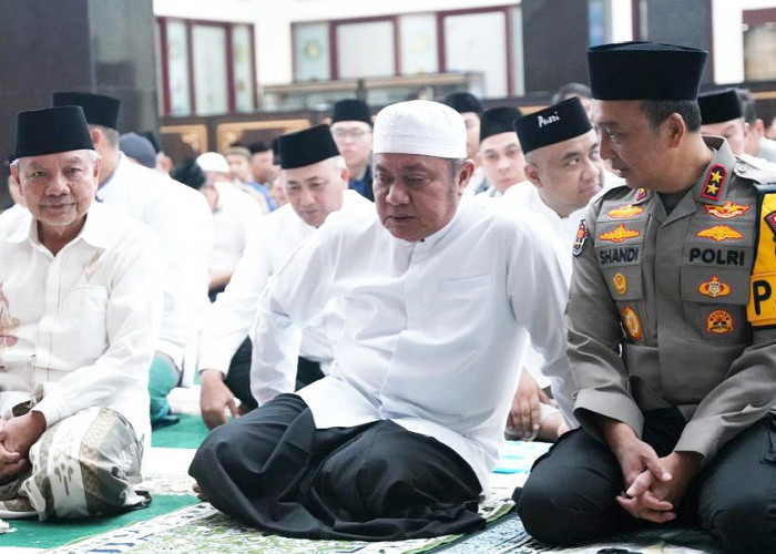 Safari Ramadhan 1447 H Kapolda Sumsel dan Gubernur Herman Deru