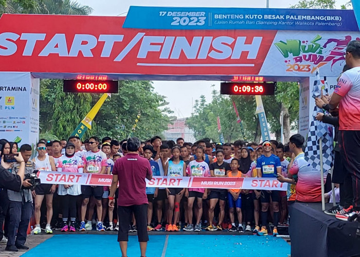 Ribuan Peserta Ikuti Musi Run 2023, Berikut Daftar Pemenangnya Link di Sini
