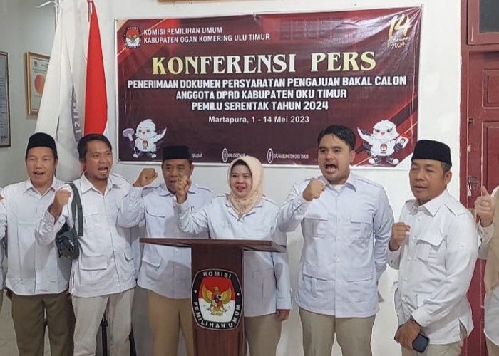 Siapkan Strategi Khusus, Gerindra OKU Timur Targetkan 10 Kursi 