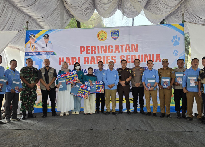 Diskannak OKU Timur Sukses Peringati Word Rabies Day di Bumi Sebiduk Sehaluan 