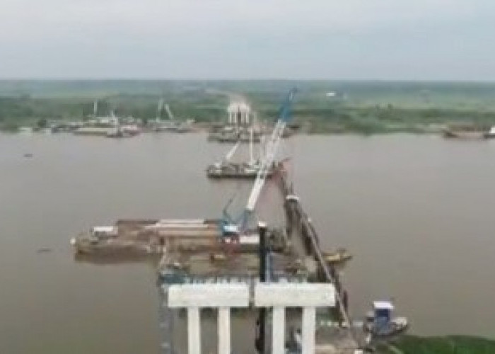 Progres Terbaru! Tol Palembang-Betung Terus Dikebut, Rupanya Ada Pengerjaan yang Sulit, Apa Itu?