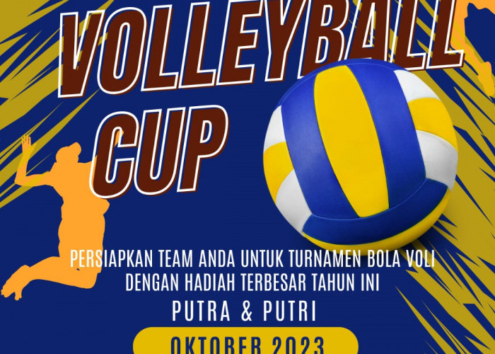 FANTASTIS! Ini Dia Total Hadiah Turnamen Volly Ball Cup 2023  Madang Suku III, Buruan Daftar!