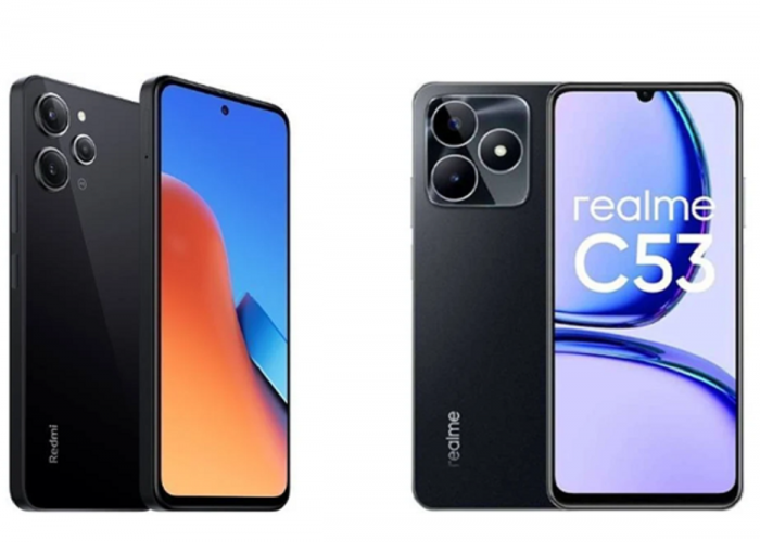 Perbandingan Redmi 12 atau Realme C53 Desain Hampir sama Harga beda Tipis, Spek Lebih Unggul Siapa?