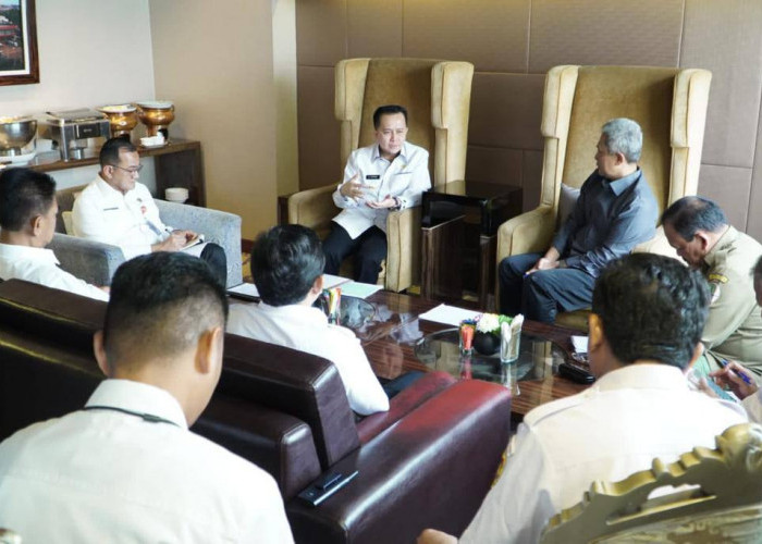 Hari Pertama Kerja, Pj Gubernur Sumsel Bahas Penanganan Karhutla Bersama KLHK