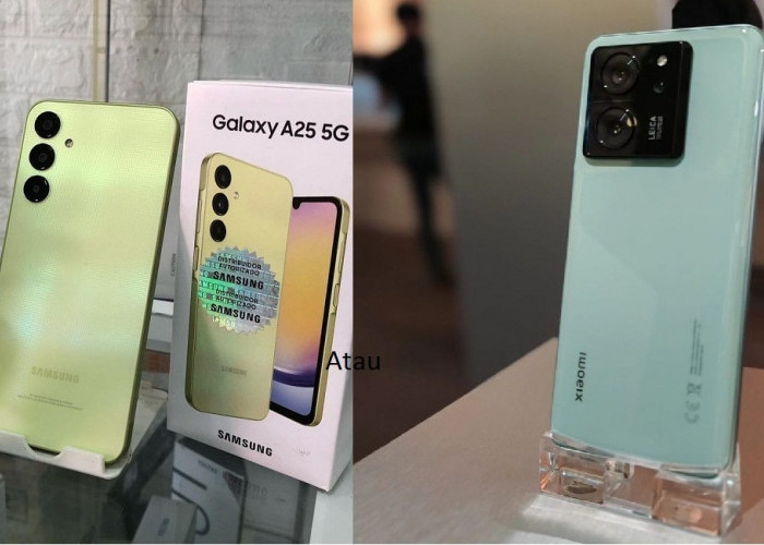 Mending Mana Samsung Galaxy A25 5G atau Xiaomi 13T, Harga Kantoran Desain Sama Minimalisnya