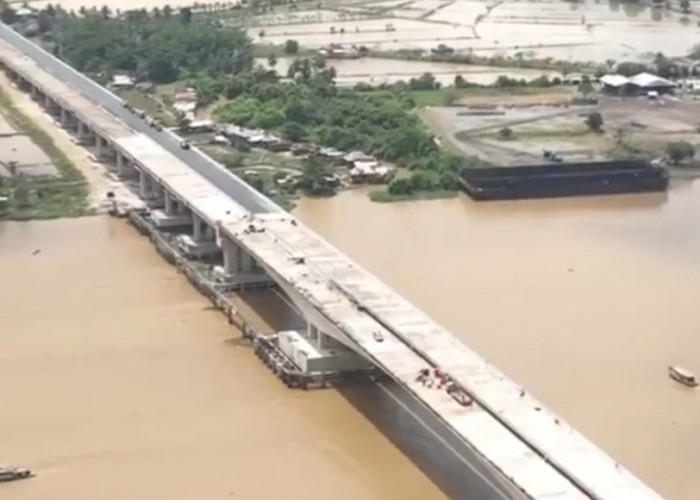 Lolos Uji Beban, Jembatan Musi V Tol Palembang–Betung Siap Beroperasi Akhir 2026