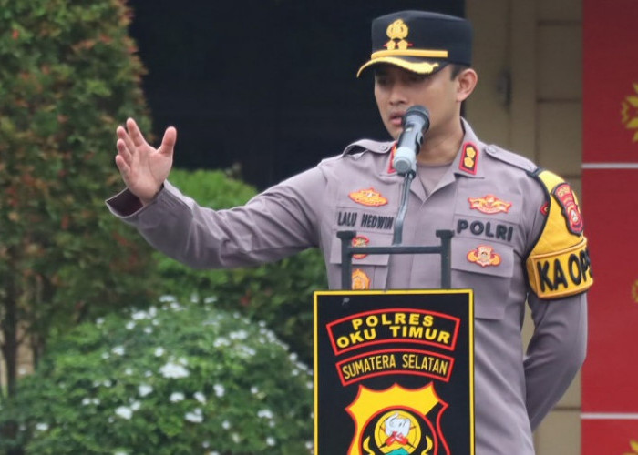 Instruksi Kapolda Sumsel, Kapolres OKU Timur Minta Jajaran Serius Tangani Bencana Karhutla