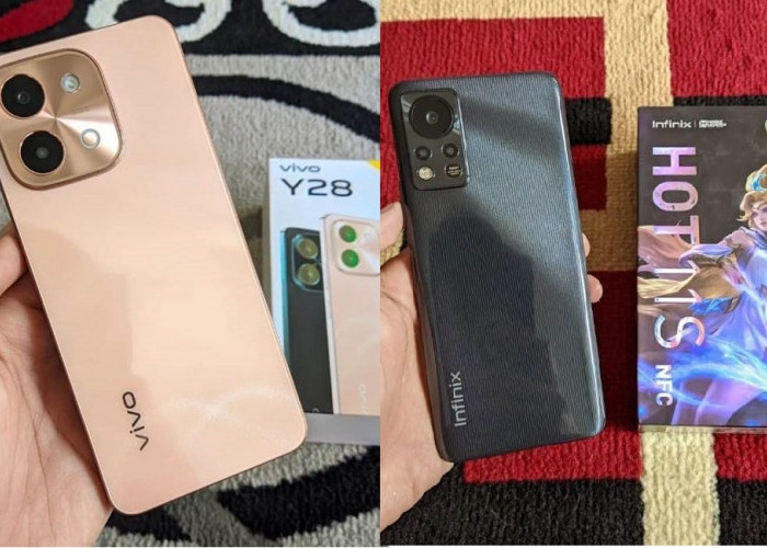 Adu Kamera 50 MP Vivo Y28 Vs Infinix Hot 11s NFC, Cek Perbandingan Speisfikasinya