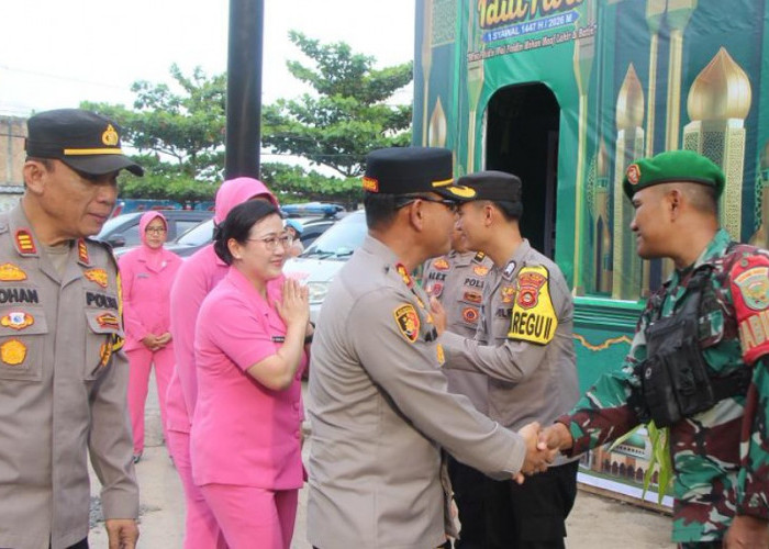 Kapolres Adik Listiyono Monitoring Pos Pengamanan Operasi Ketupat Musi 2026