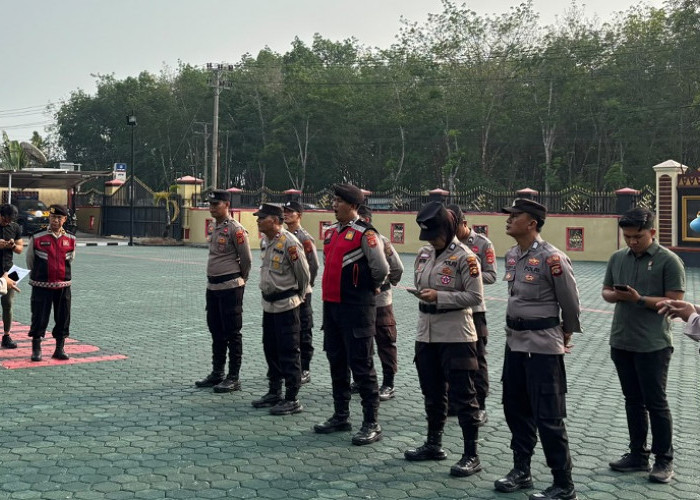 Awasi Pelaksanaan Ops Sikat I Musi 2026, Kabag Ops Polres OKU Timur Tekankan Tanggung Jawab Personel