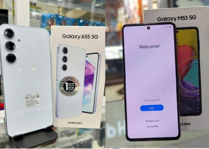 Perbandingan Samsung Galaxy A55 5G vs Samsung Galaxy M53 5G,Teknologi Cangih di Harga Rp 6 Jutaan