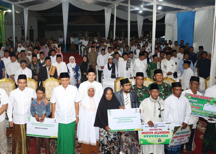 Enos - Yudha: Safari Ramadhan, Optimis dengan Nilai Kemuliaan Hingga Tercapainya Pembangunan di OKU Timur