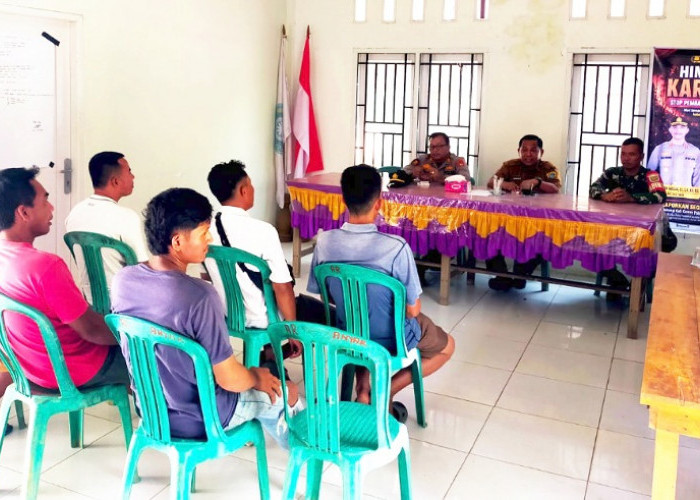 Cegah Kebakaran Lahan di Puncak Kemarau, Polsek Buay Madang Gelar Patroli Gabungan