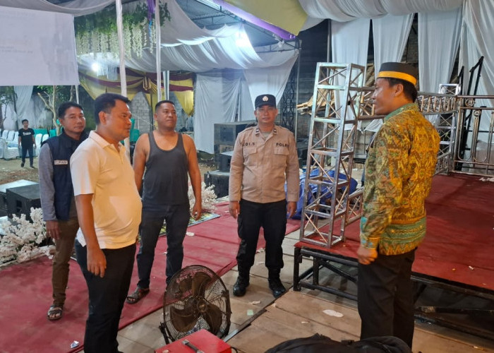 Hiburan OT di Desa Way Halom Mencekam, Diduga ODGJ Tikam Dua Tamu Undangan Hajatan