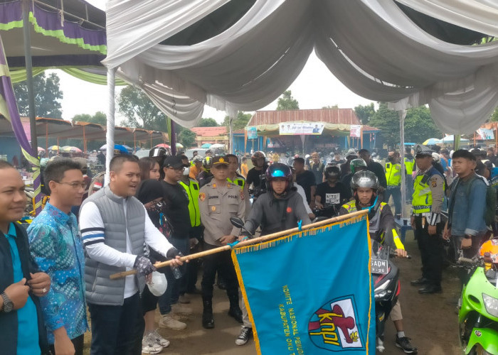 Puncak Pekan Raya Pemuda, Ribuan Motor Ikuti Sunmori