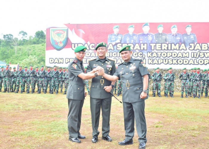 Panglima TNI Ganti Pangdam II Sriwijaya