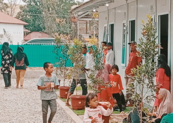 84 Keluarga Terdampak Bencana Resmi Menempati Hunian Pertama