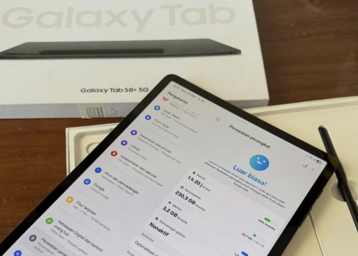 Samsung Galaxy Tab S8 Plus 5G, Tablet Flagship Gahar, Dibekali S Pen dengan Fitur Canggih