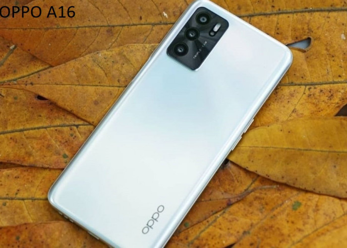 OPPO A16: Rekomendasi Smartphone Harga 1 Jutaan dengan Spesifikasi Mempuni